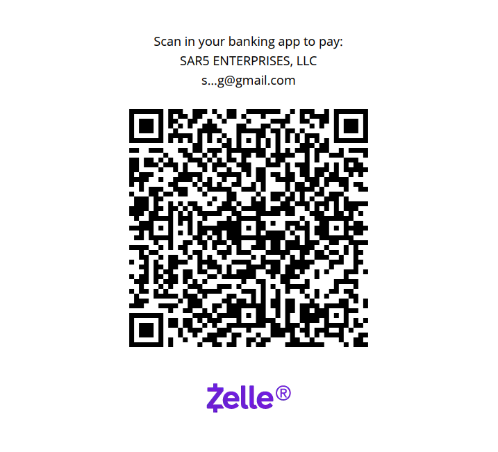 Zelle Payment QR